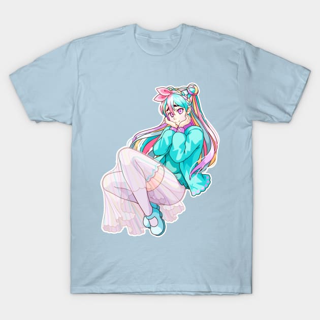 Pastel Girl T-Shirt by Carla S.D.